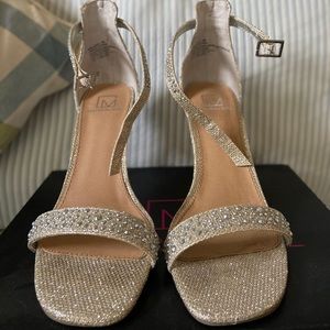 Material Girl sparkly heels
